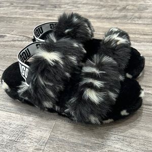 New UGG Oh Yeah Spot Slipper Slides